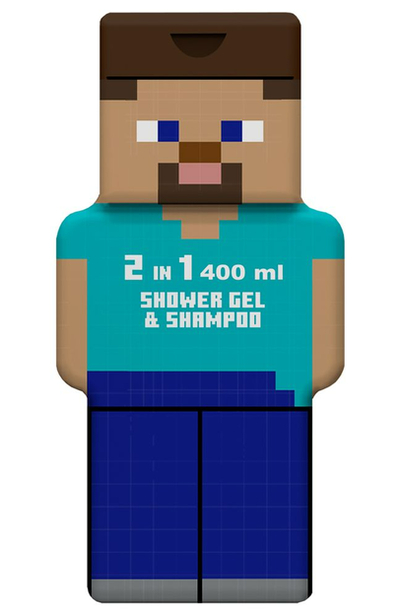 Minecraft douchegel & shampoo 2D 400ml
