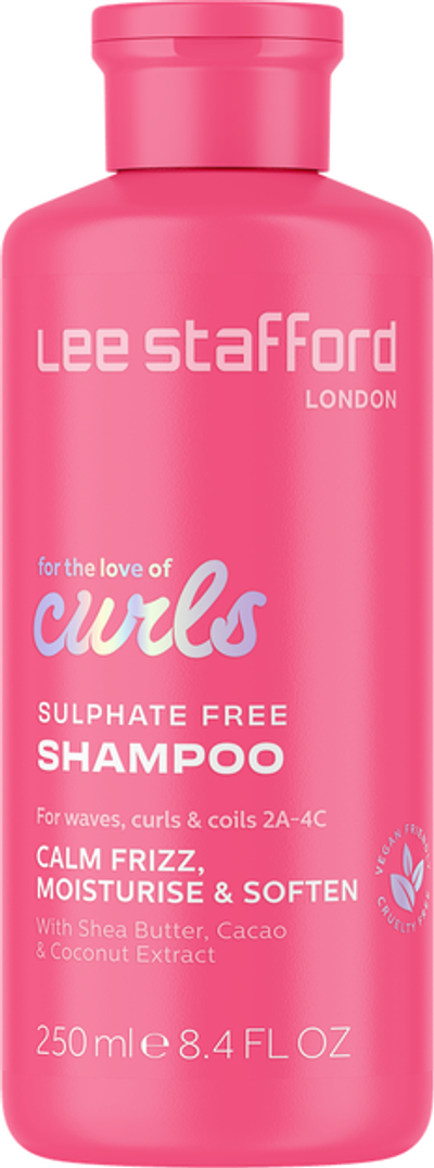Lee Stafford For The Love Of Curls Sulphate Free Shampoo Shampoo 250 ml