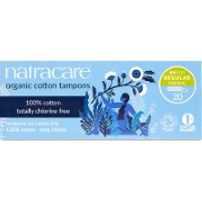 Natracare Tampons van Biologisch Katoen - Regular - 20 stuks