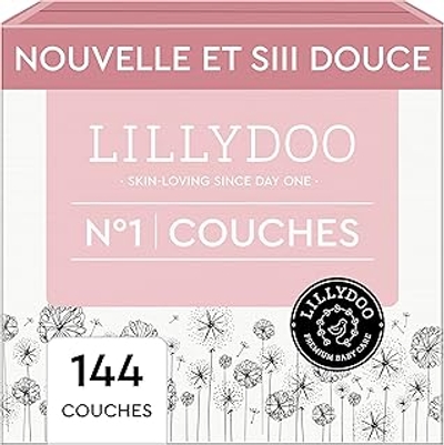 LILLYDOO  luiers maat 1 - 144 stuks