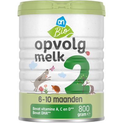 AH Biologisch Opvolgmelk standaard 2 Vanaf 6 maanden (opvolgmelk) 800 g