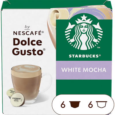 Starbucks Dolce gusto compatible white mocha Dolce Gusto compatible 12 stuks