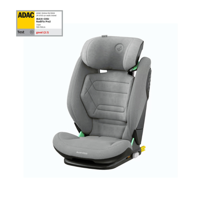 Maxi-Cosi RodiFix Pro2 i-Size Autostoeltje - Authentic Grey - Vanaf ca. 3,5 jaar tot 12 jaar