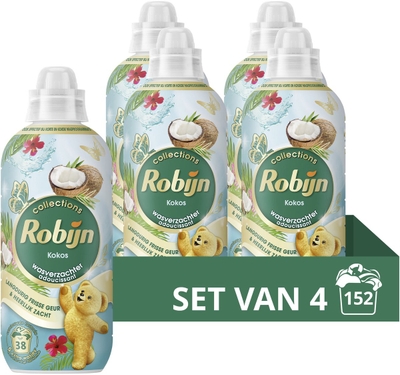 Robijn Kokos  wasverzachter  - 152 wasbeurten
