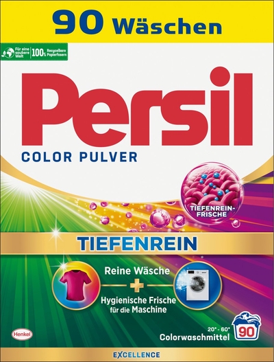 Persil  waspoeder gekleurde was - 90 wasbeurten