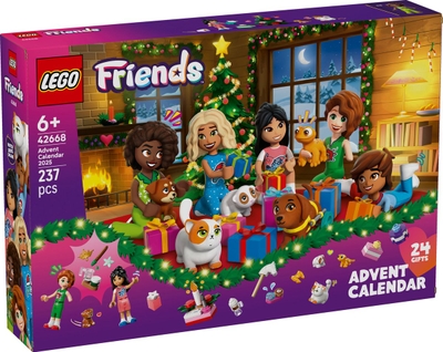 LEGO® Friends Adventkalender 2025, Kerstspeelset - 42668