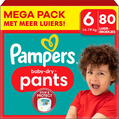 Pampers Baby Dry Pants  luierbroekjes maat 6 - 80 stuks