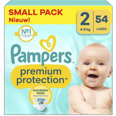 Pampers Premium Protection  luiers maat 2 - 54 stuks