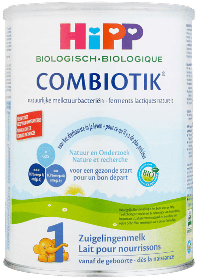 Hipp 1 Biologische Zuigelingenmelk Combiotik 0M+ 800 gram