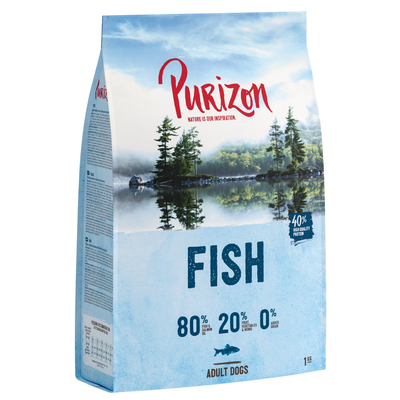 Purizon Vis Adult Graanvrij 1 kilo - hondenbrokken