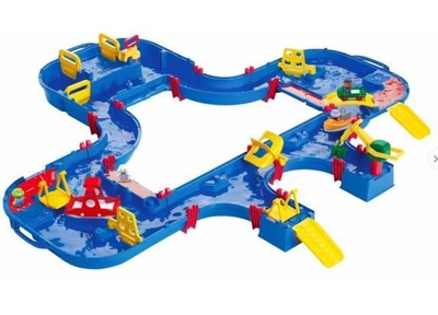 Aquaplay Aquaplay Mega LockBox Set 1544 met haven, sluis en ferry