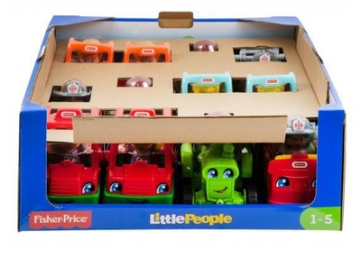Fisher Price - Little People Fisher Price Little People Kleine voertu - GGT34 - Brandweerwagen