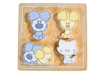 - Woezel en Pip Woezel & Pip puzzel 4st