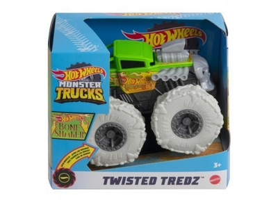 Hot Wheels - Monster Trucks Hot Wheels Monster Truck Twisted Tredz 1 - GVK43 - Ragin Cage'n