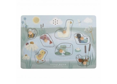 Little Dutch Geluidenpuzzel - Vormenpuzzel - Little Goose