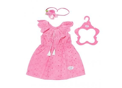 BABY born Trendy Bloemenjurk - Poppenkleding 43 cm