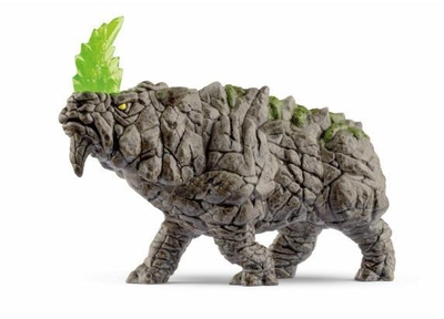 schleich ELDRADOR® CREATURES - Strijdneushoorn - Steen Wereld - 70157