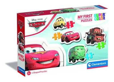 Clementoni - Puzzel - 4 in 1 - Cars - Puzzel Voor Kinderen - Special Series Children