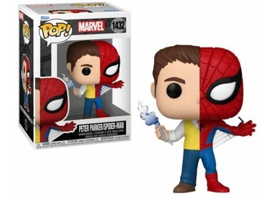 Pop Split: Marvel - Peter Parker/Spider-Man Funko Pop #1432