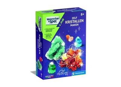 Clementoni - Wetenschap & Spel - Zelf Kristallen maken - STEM speelgoed - Vanaf 8 jaar