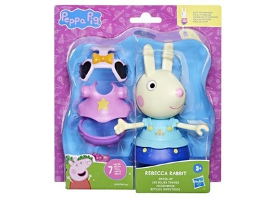 Hasbro - Peppa Pig Peppa Pig Peppa's vrienden Verkleedset - Rebecca Rabit