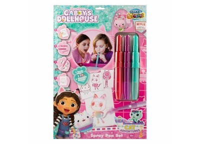 - Gabby's Poppenhuis Gabby's Dollhouse Spray Pen Set A4 enveloppe