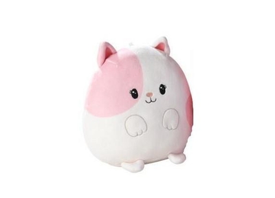 - Gabby's Poppenhuis Gabby's Dollhouse Squishy Gabby pluche 2 - Roze-Wit