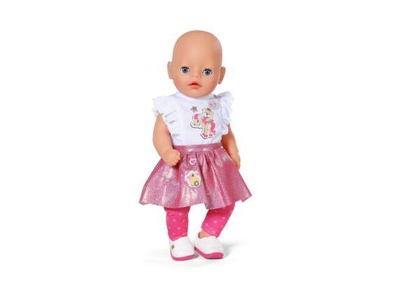 BABY born Little Doordeweeks outfit - Roze rokje - 36 cm