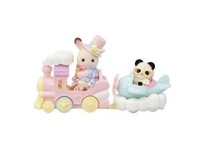 Sylvanian Families 5819 Pretpark speelset- vliegtuig & trein