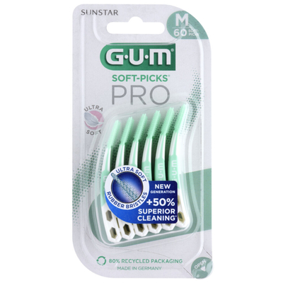GUM Soft-Picks Pro Medium 60 stuks