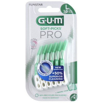 3x GUM Soft-Picks PRO Large 30 stuks
