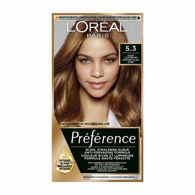 L'Oréal Paris Préférence 5.3 - Goud Lichtbruin
