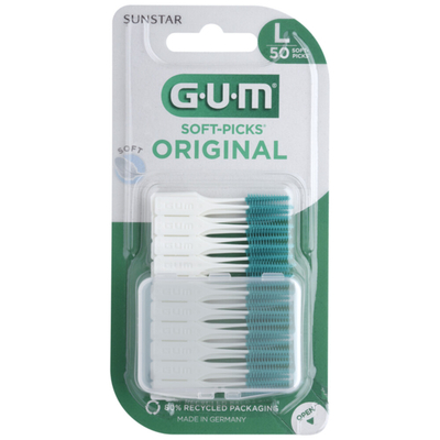 3x GUM Soft-Picks Original Large 50 stuks