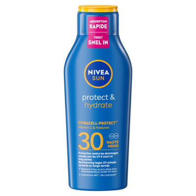 3x Nivea Sun Protect&Hydrate Zonnemelk SPF 30 400 ml