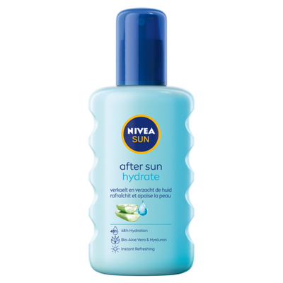 6x Nivea Sun After Sun Hydrate Spray 200 ml