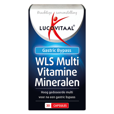 Gratis Verzending: 3x Lucovitaal WLS Multi Vitamine Mineralen Gastric Bypass 30 capsules