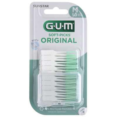 4x GUM Soft-Picks Original Medium 50 stuks