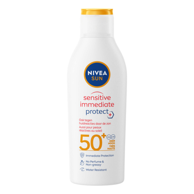 6x Nivea Sun Sensitive Anti-Allergie Zonnemelk SPF 50 200 ml