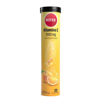 Gratis Verzending: 2x Roter Vitamine C Bruistabletten Sinaasappel Abrikoos 2 x 20 stuks