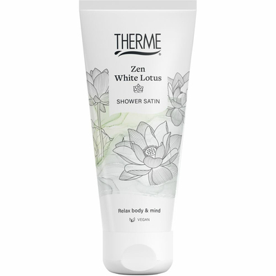 3x Therme Shower Gel Zen White Lotus 200 ml