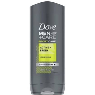 12x Dove Douchegel Men+ Care Sport Active/Fresh 400 ml
