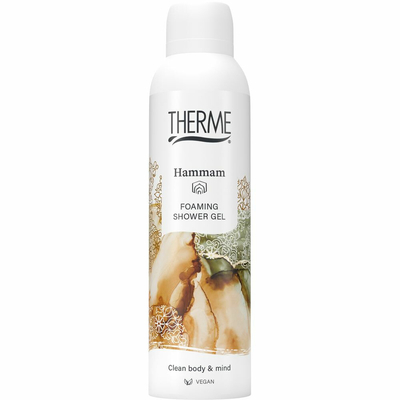 3x Therme Foaming Shower Gel Hammam 200 ml