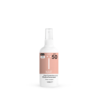 2x Naif Zonnebrand Spray SPF 50 100 ml