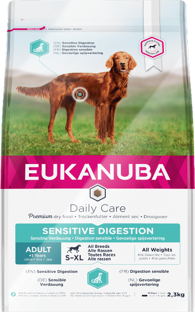 Eukanuba Dog Daily Care - Sensitive Digestion - 2,3kg - hondenbrokken