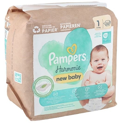 Pampers Harmonie  luiers maat 1 - 22 stuks