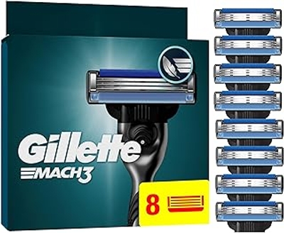 Gillette Mach 3 scheermesjes - 8 stuks