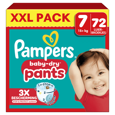 Pampers Baby Dry Pants  luierbroekjes maat 7 - 72 stuks