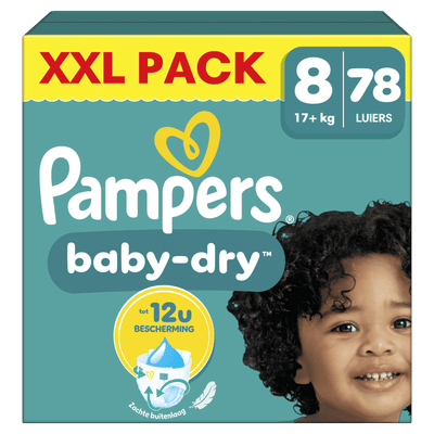 Pampers Baby Dry  luiers maat 8 - 78 stuks