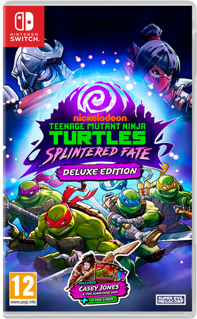 Teenage Mutant Ninja Turtles Splintered Fate Deluxe Edition Nintendo Switch