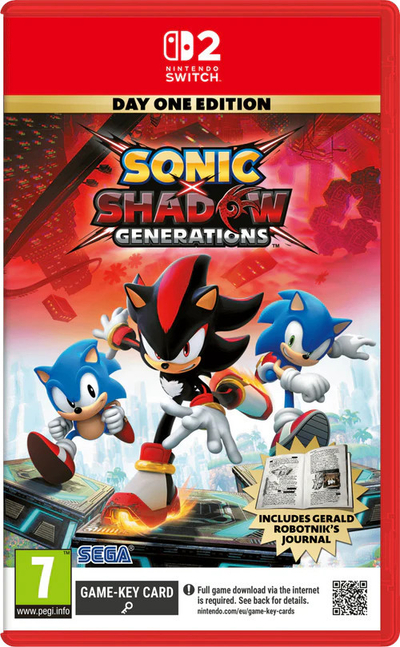 Sonic x Shadow Generations Day One Edition Nintendo Switch 2